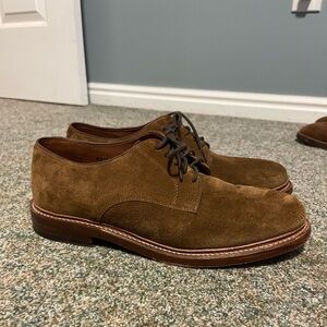 J Crew Ludlow Derby suede shoes